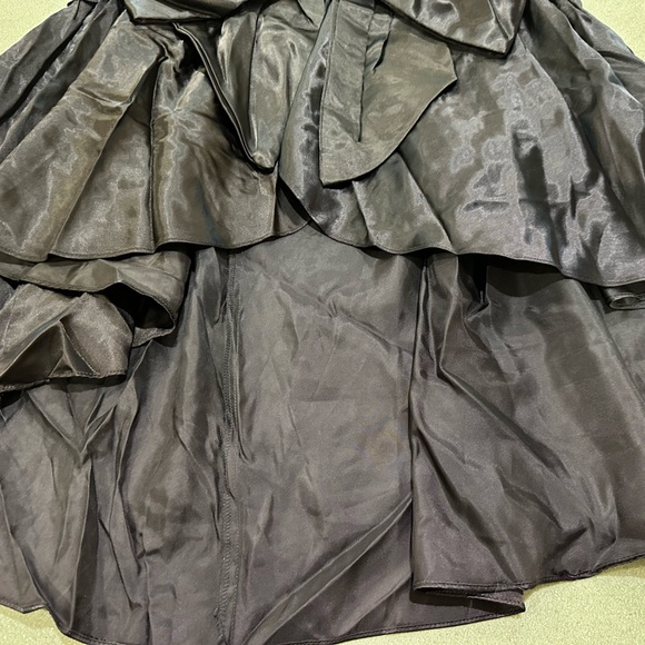Vintage Black 80s 90s Party Dress Rob Hill Sz 13/14 - Picture 10 of 10